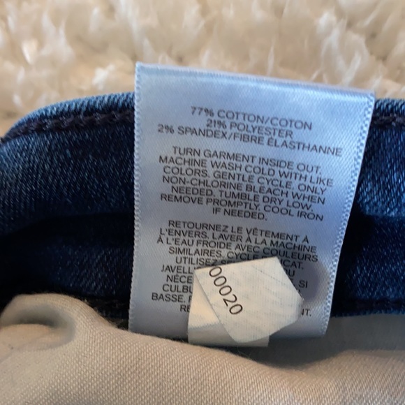 Express jeans ankle legging mid rise denim perfect size 12 - Picture 8 of 10